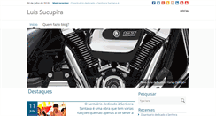 Desktop Screenshot of luissucupira.com.br